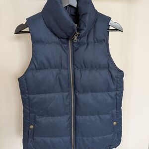 Navy Puffer Vest